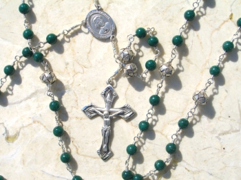 De La Salle Wire Wrapped Rosary