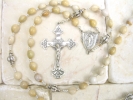 Job's Tears Beaded Rosary
