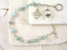 Larimar Rosary Bracelet