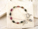 Faceted Tourmaline Rosary Bracelet