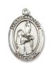 Sterling Silver St. Bernadette Pendant 