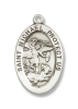 Sterling Silver St. Michael the Archangel Pendant