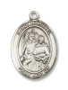 Sterling Silver St. Raphael the Archangel Pendant